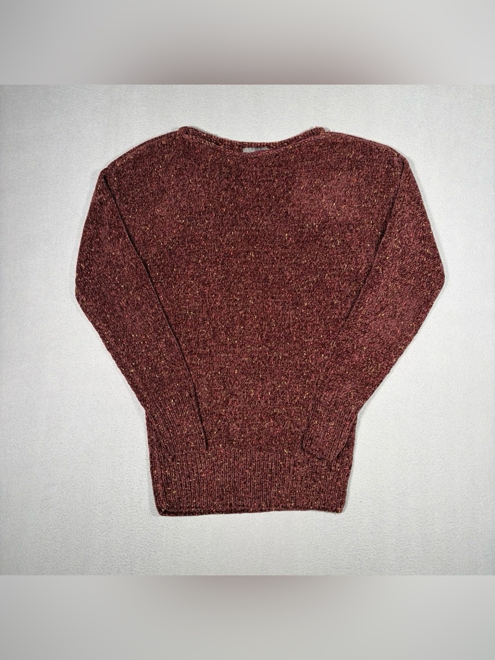 prAna Sweater Womens Small Burgundy Cypris Pullover Gorpcore Knitted W23202182